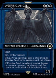 Weeping Angel Doctor Who Tardis Frame